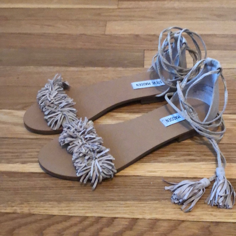 Steve Madden Ankle Tie Sandal